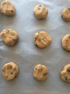 hot cross cookies