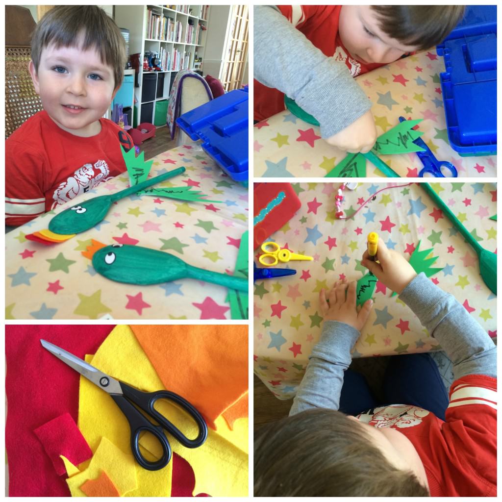 making a dragon