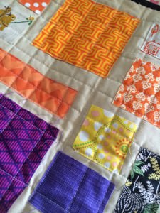 ticker tape quilt