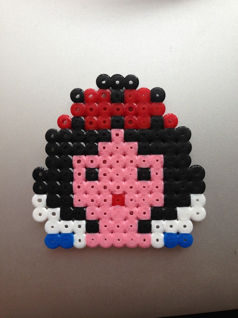 hama bead Snow White
