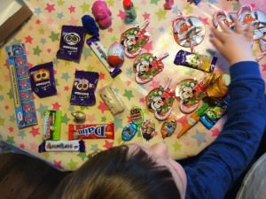 choosing sweets