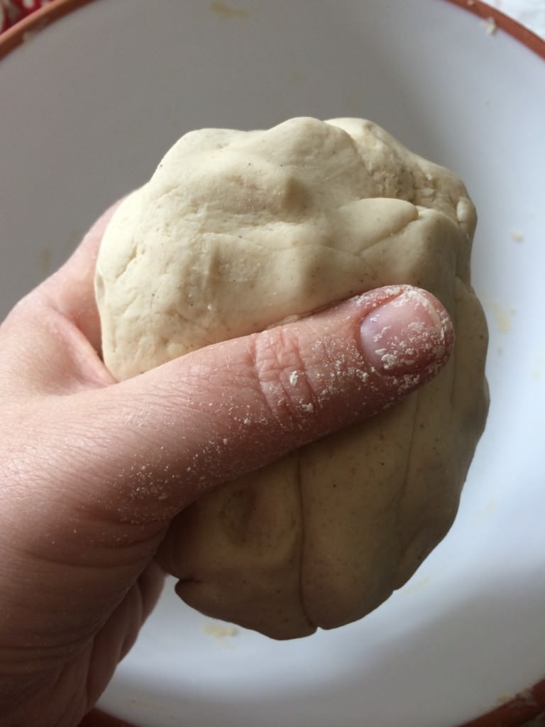 gingerbread playdough