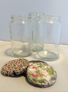 glass jars