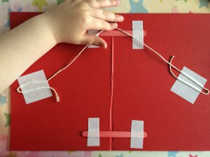 how to hang vintage boards
