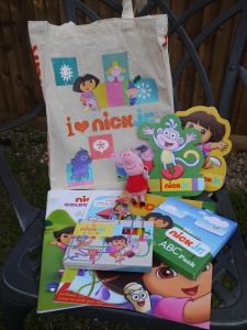 Nick Jr goody bag