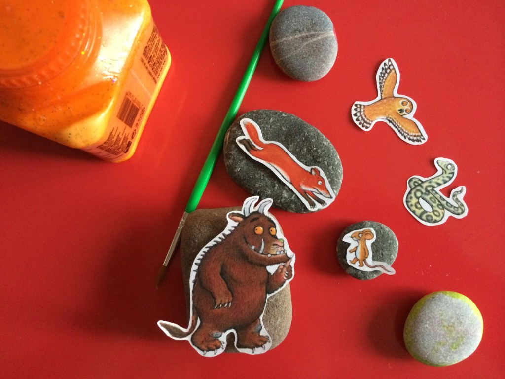 gruffalo story stones 