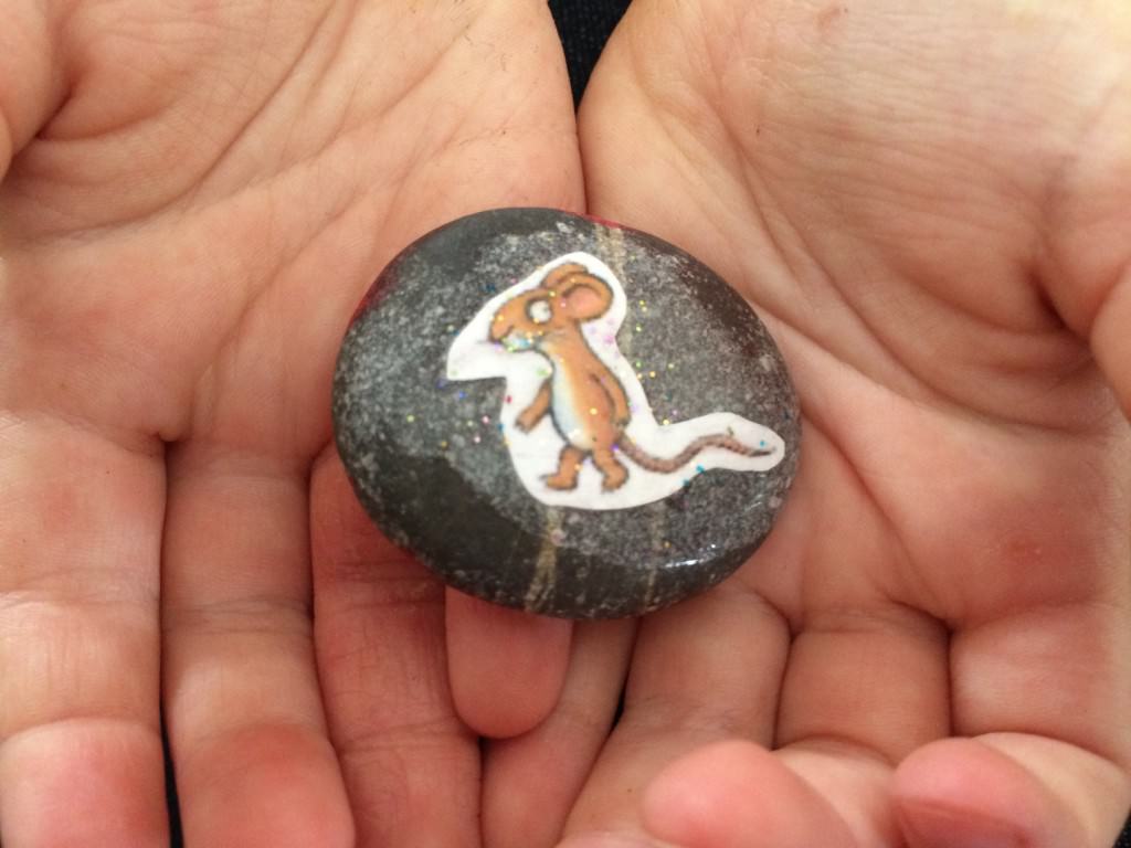 gruffalo story stones 