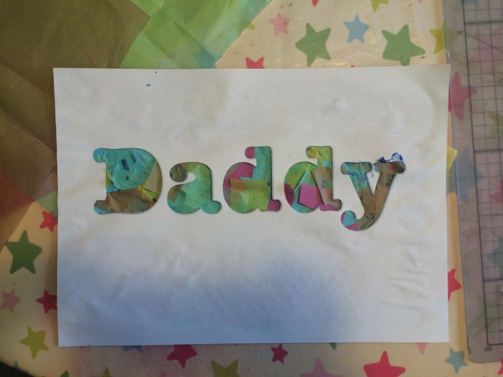handmade father's day card - holly be tells