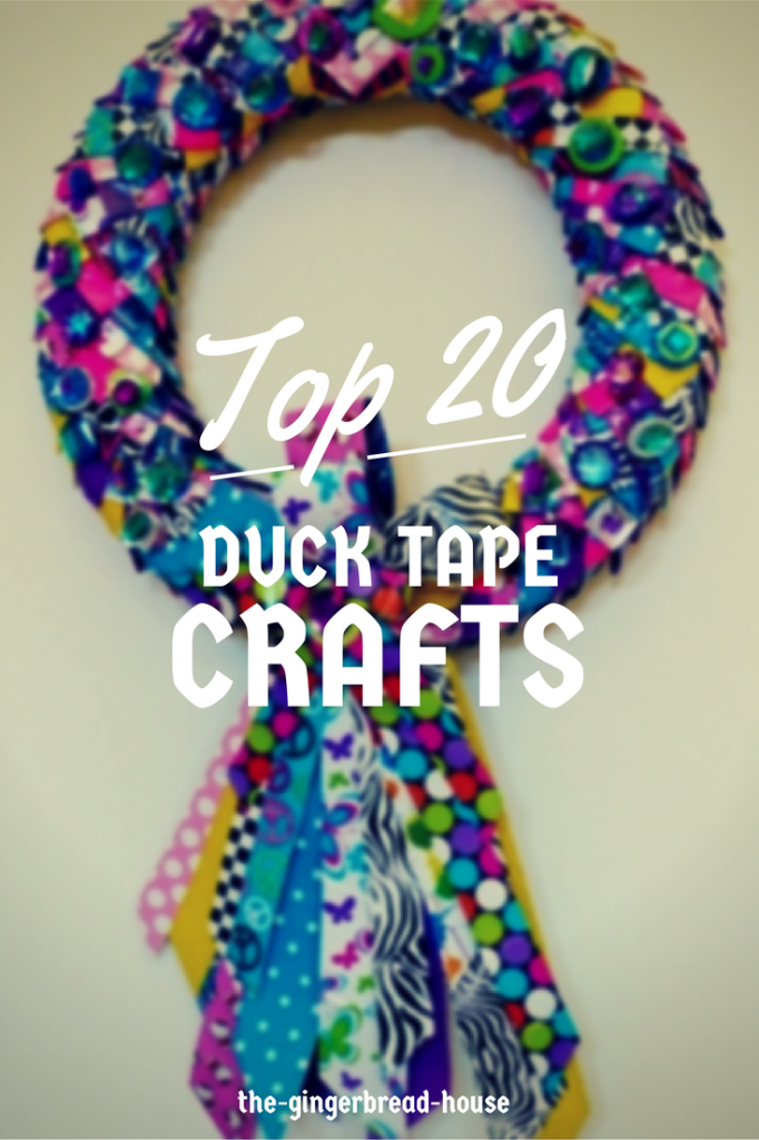 Top 20 Duck Tape crafts - holly be tells