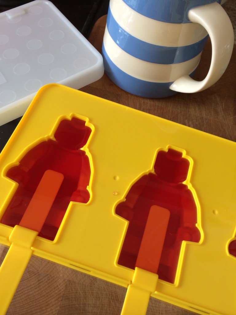 Lego ice lollies