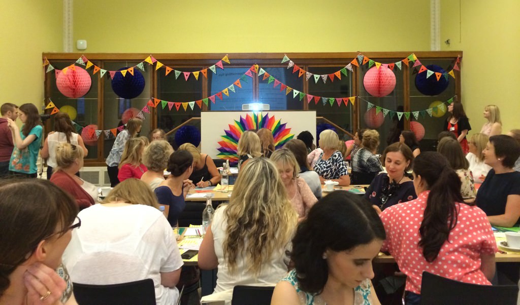 paper cut bunting and the V&A