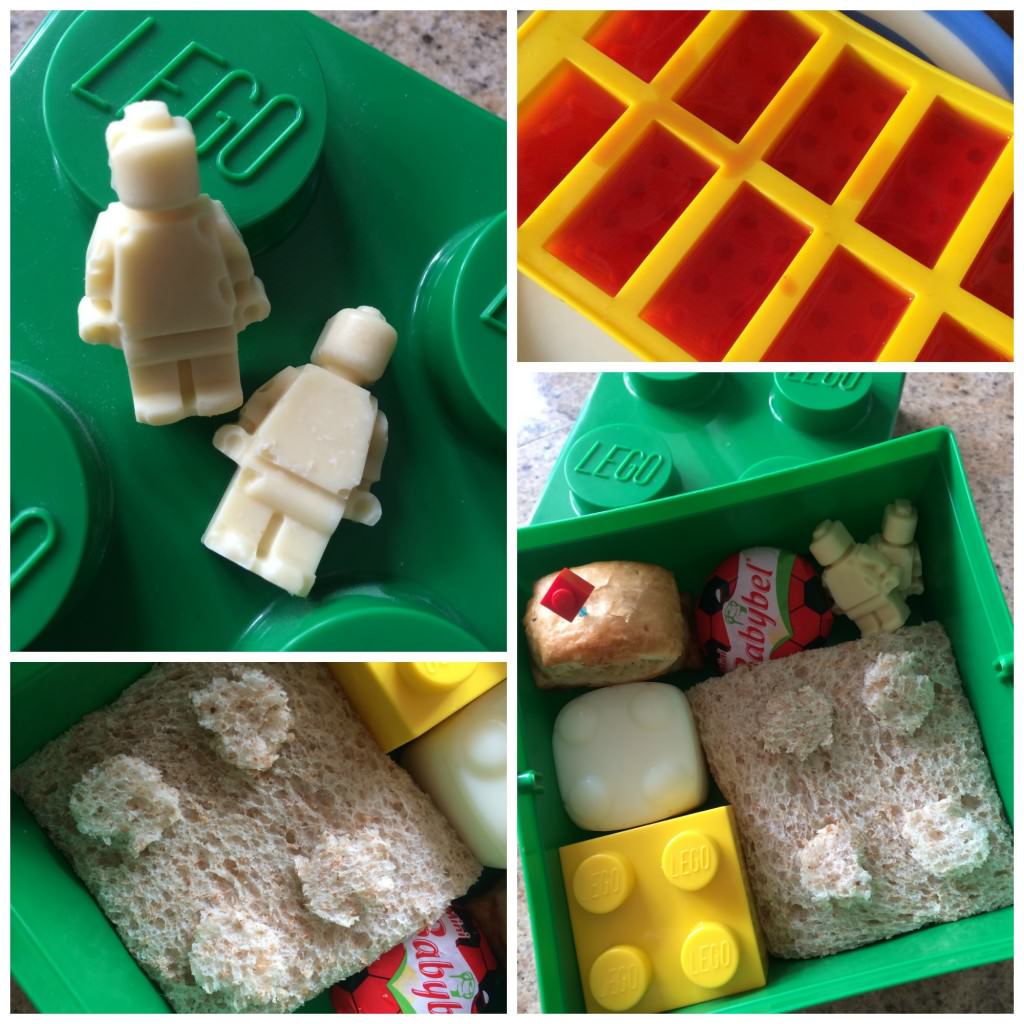 Lego bento lunch