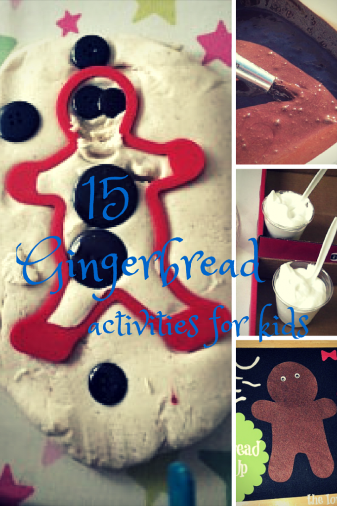 15 gingerbread activities for kids - holly be tells