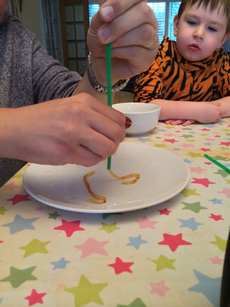 making jelly worms