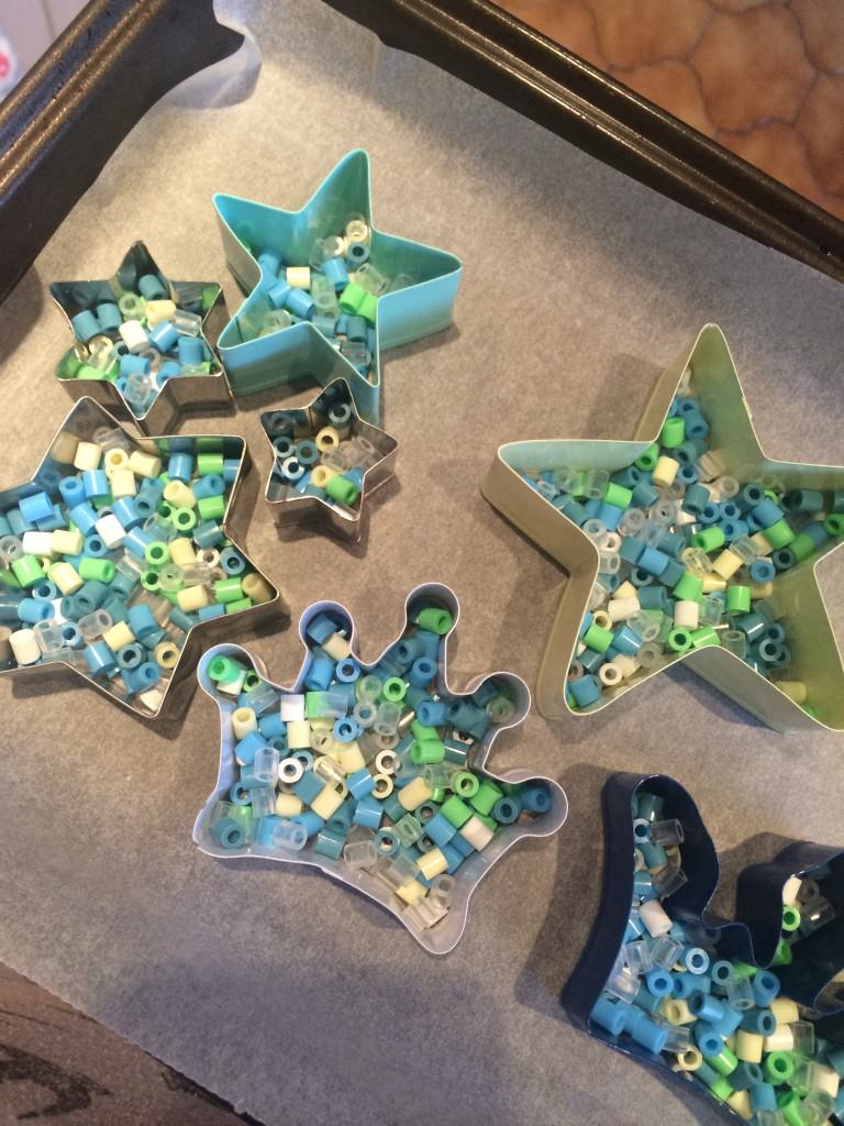 frozen hama beads