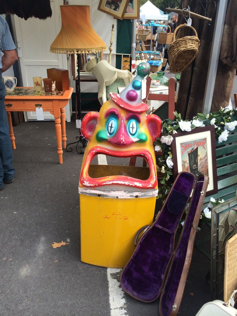 vintage rubbish bin