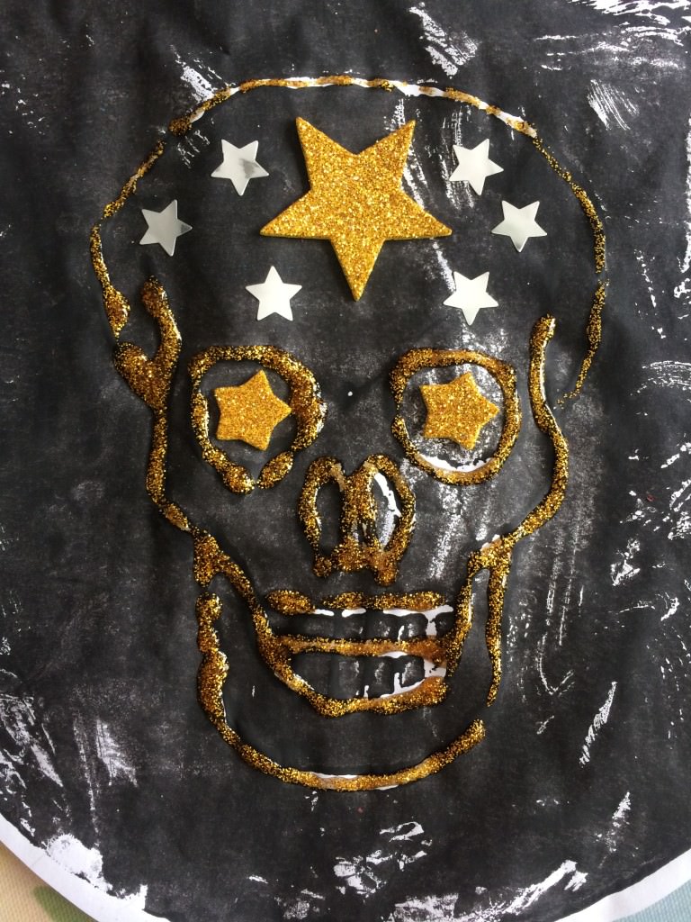 day of the dead craft - holly be tells
