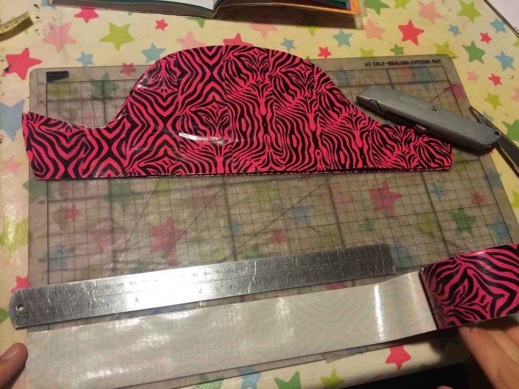 Duck Tape pirate hat 
