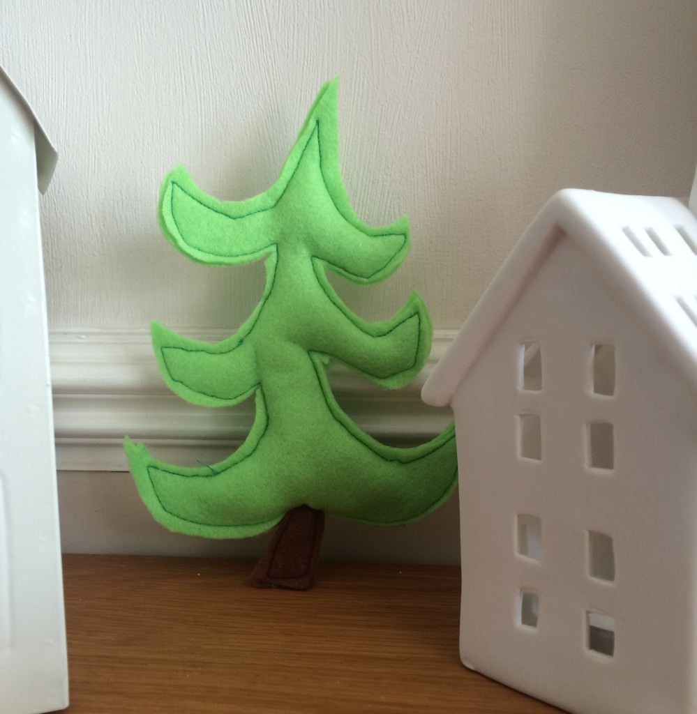 felt Christmas tree