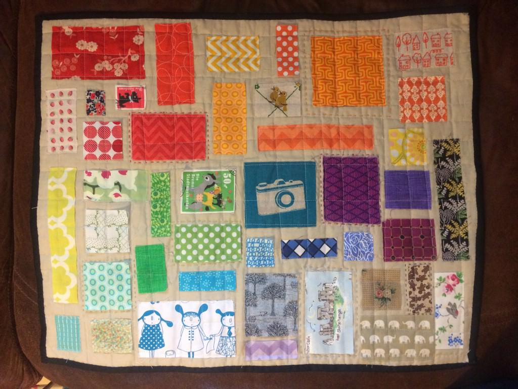 ticker tape quilt
