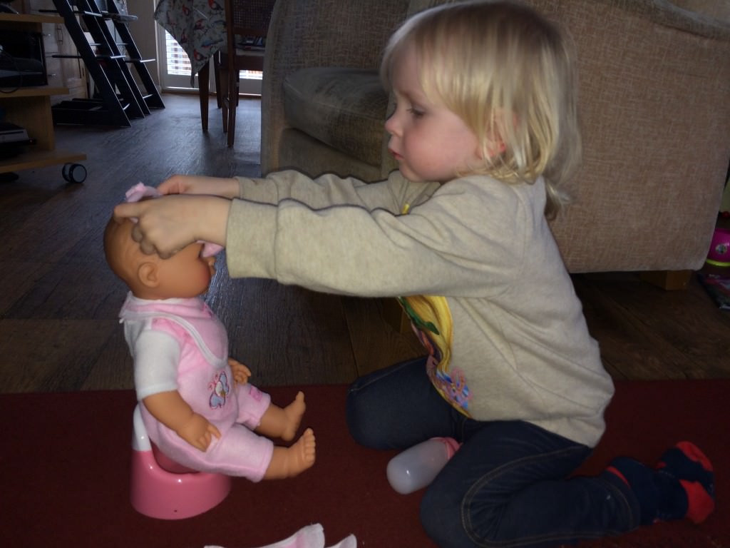 Tiny Tears Interactive doll