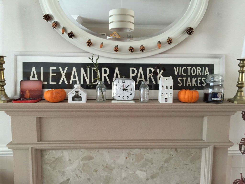 on my mantle