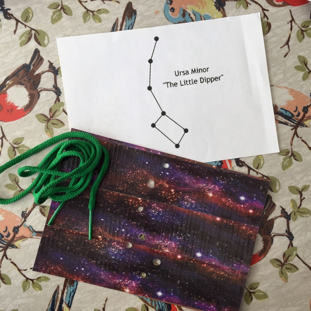 constellation lacing cards