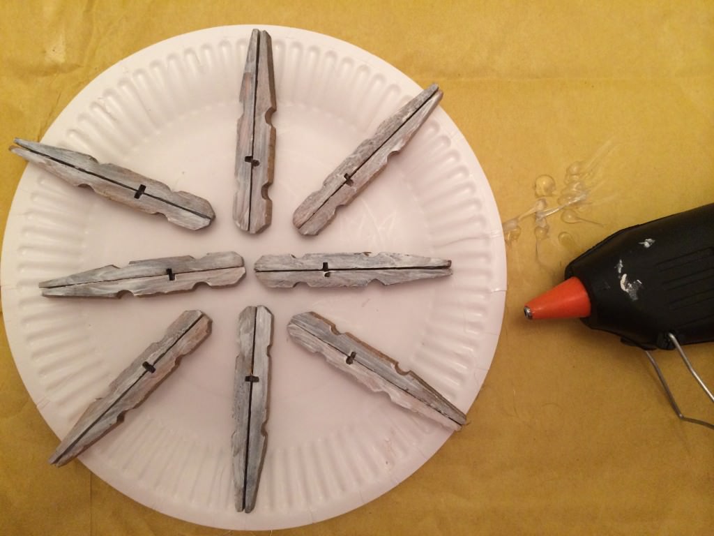 clothes peg ornament