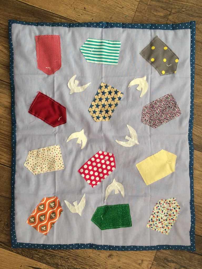 beach hut wall hanging