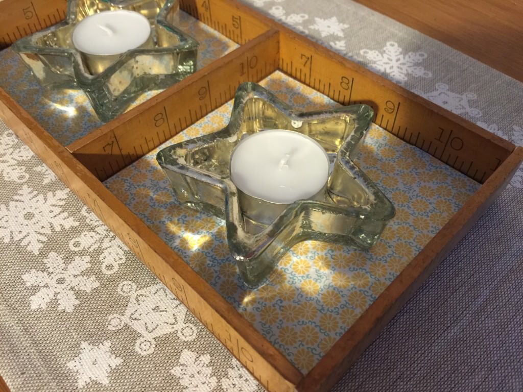 star-shaped votives