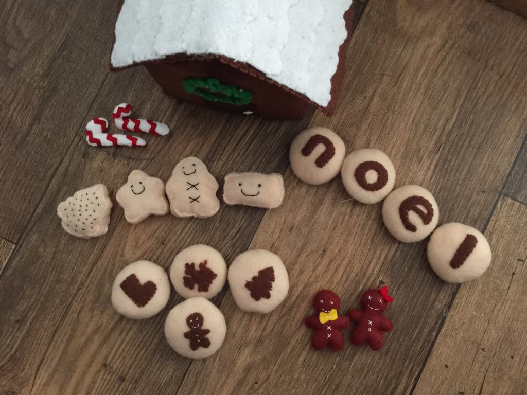 felt gingerbread kit