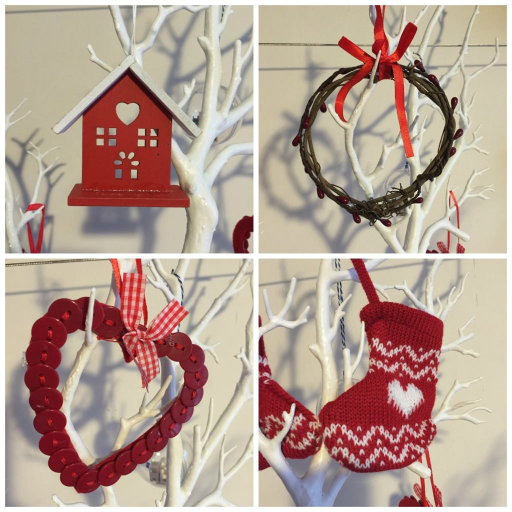 Scandi decorations from Poundland