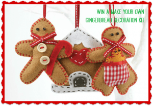 felt gingerbread kit
