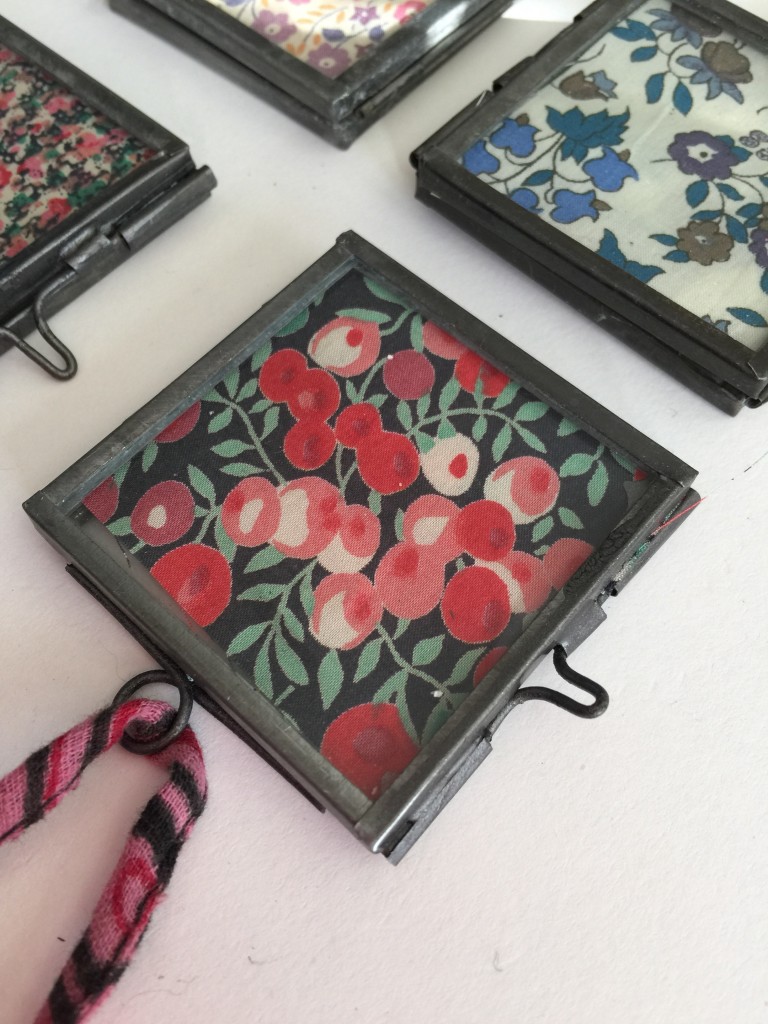 framed Liberty scraps