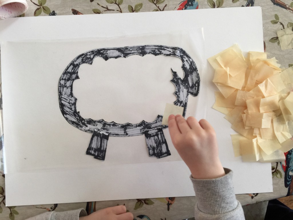 Sheep sun catcher for Chinese New Year