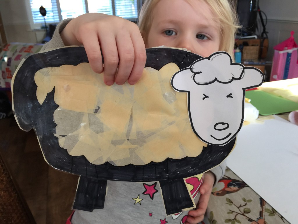 Sheep sun catcher for Chinese New Year