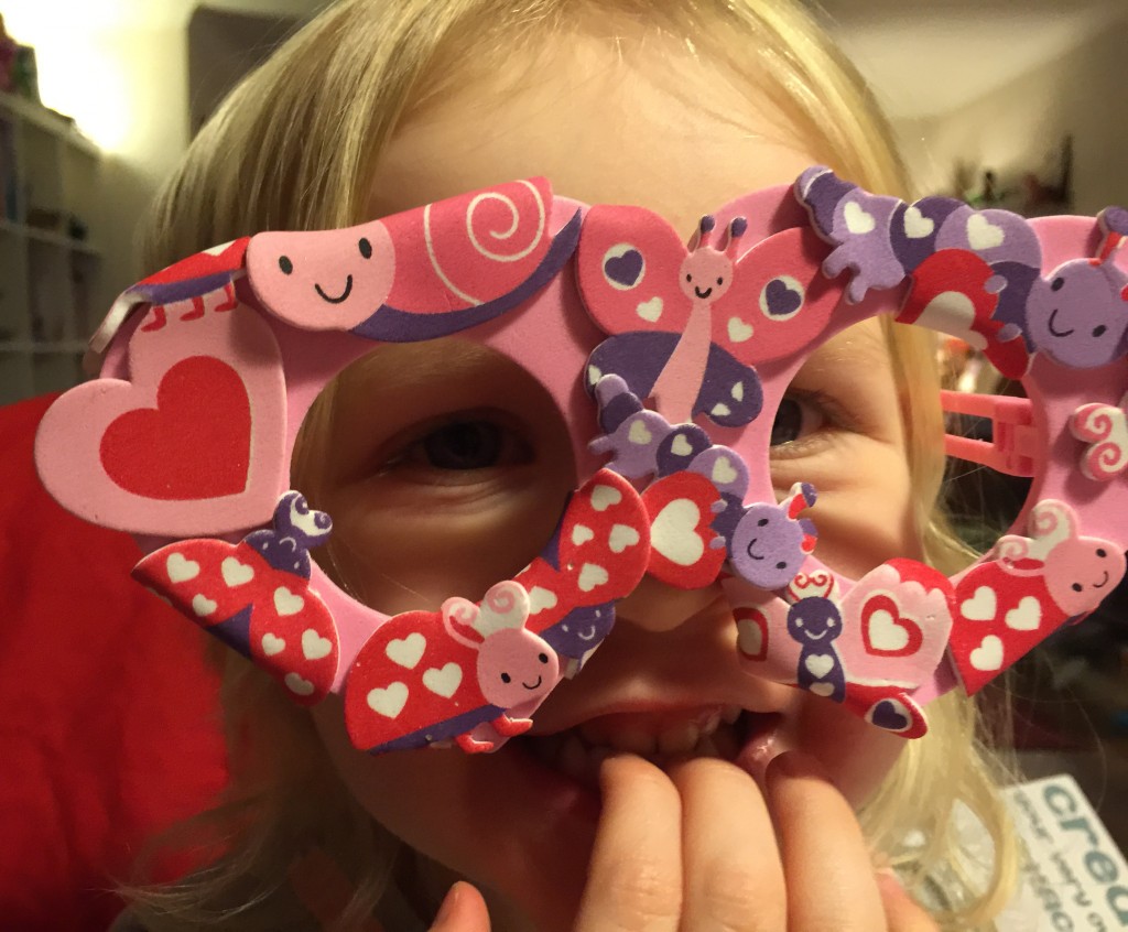 Valentine love bug stickers