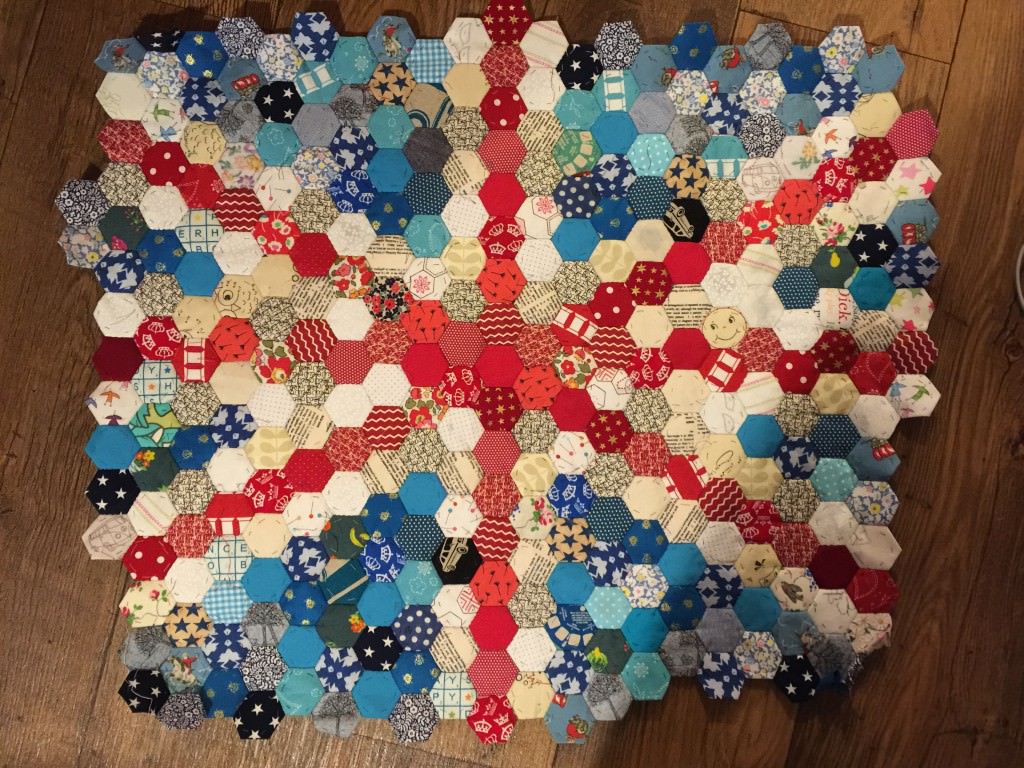 Union flag quilt
