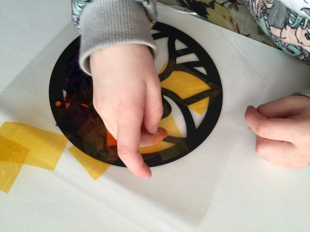 daffodil sun catcher