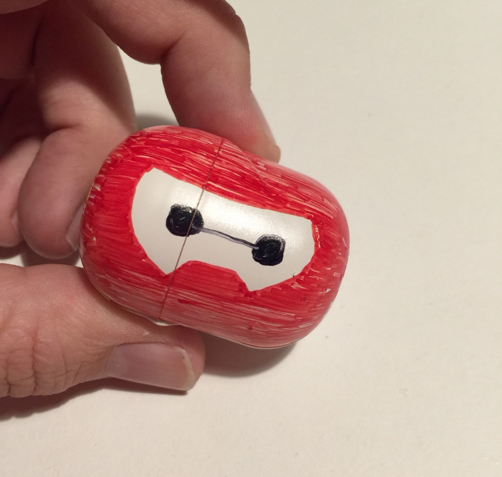 kinder egg baymax from Big Hero 6