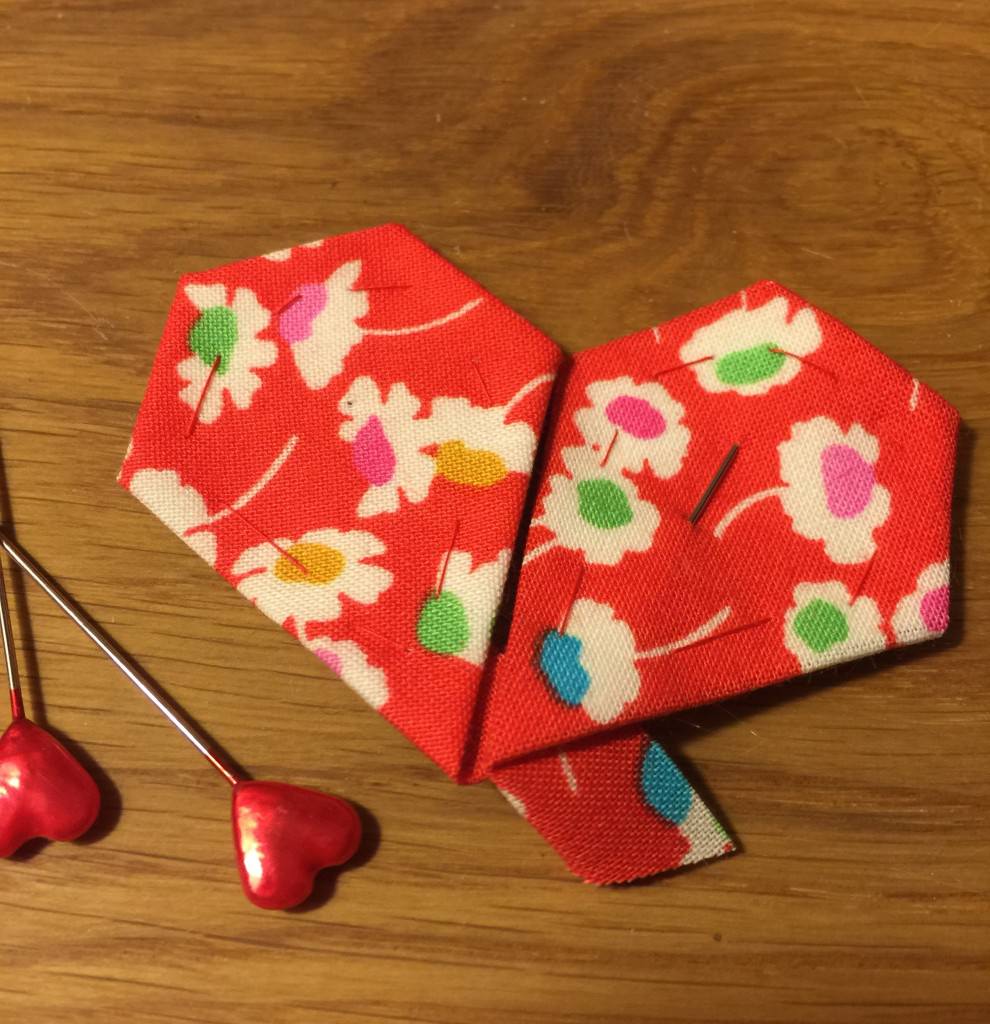 Liberty patchwork heart