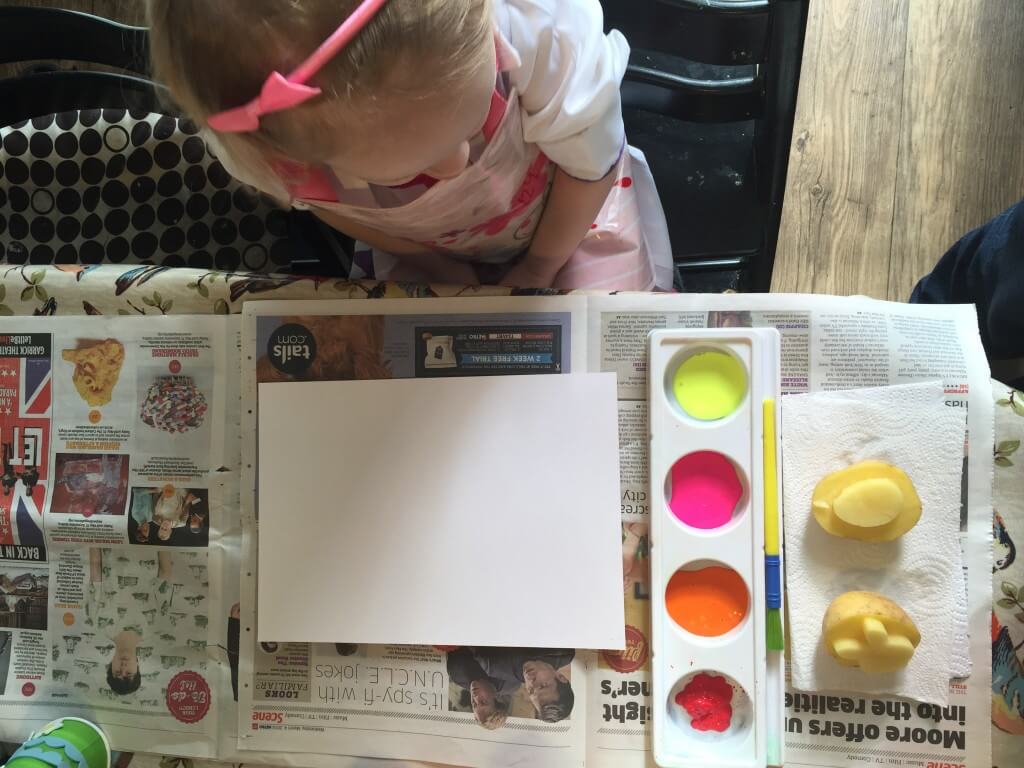 painting with food