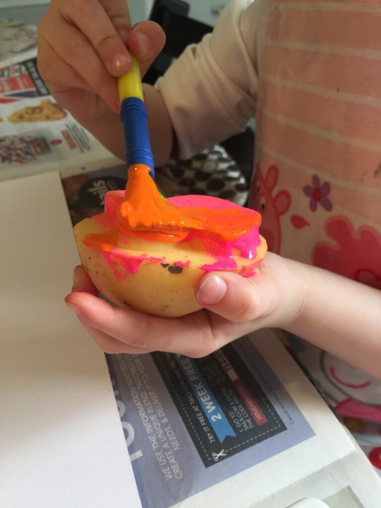 painting with food