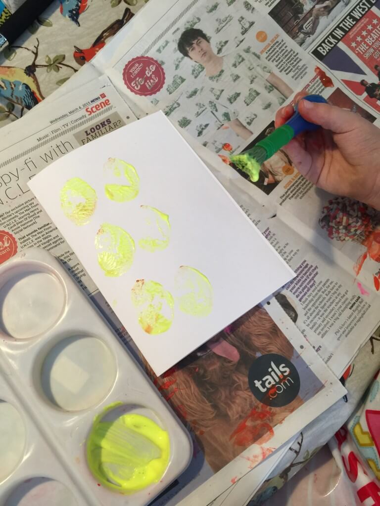 painting with food