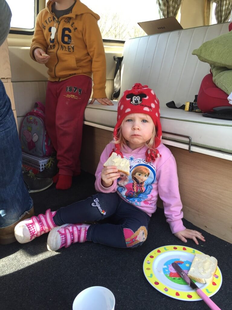 vintage camper van weekend