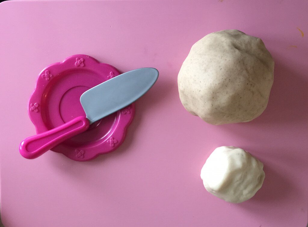 play dough hot cross buns