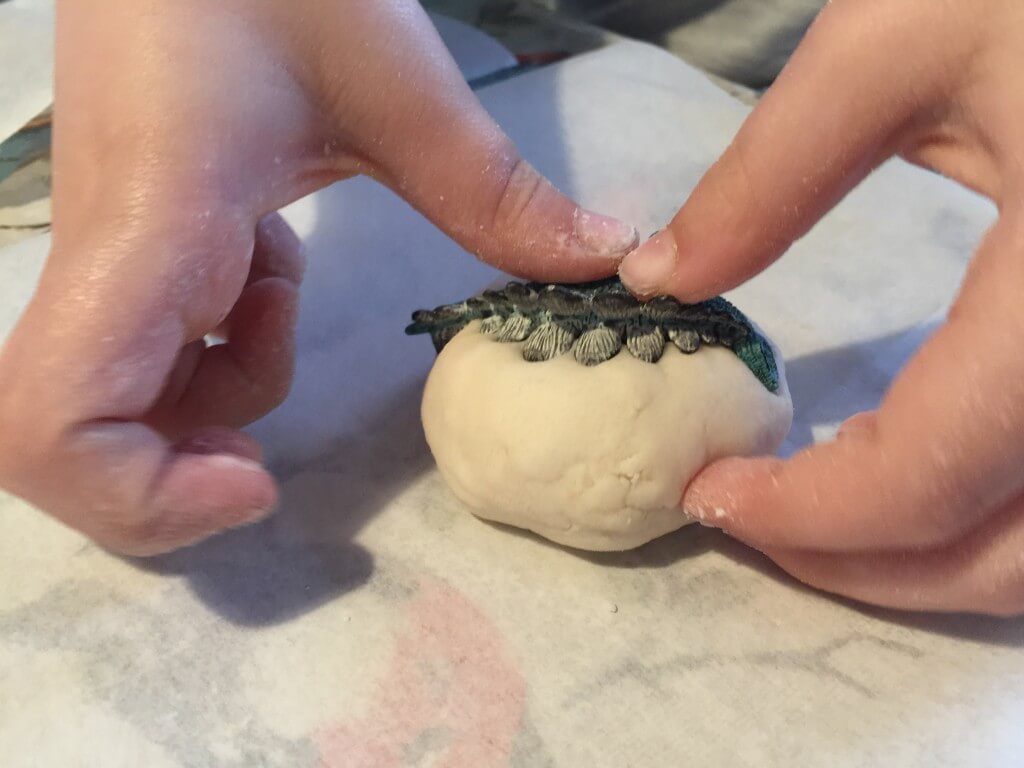 DIY dinosaur fossils