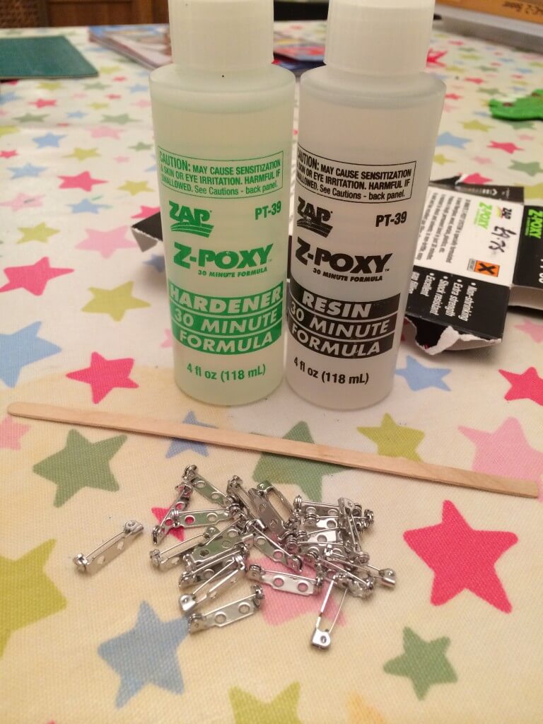 crafting with epoxy glue