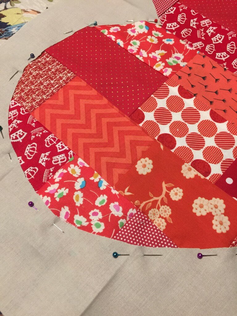 quilt swap progress
