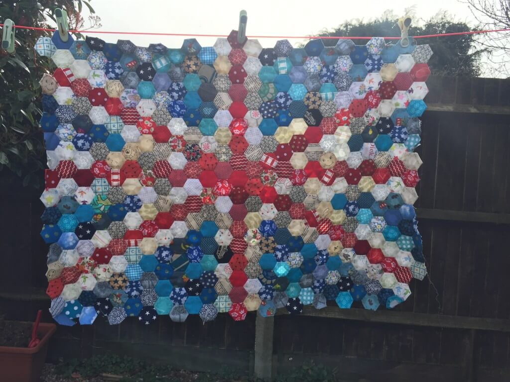 Union flag quilt